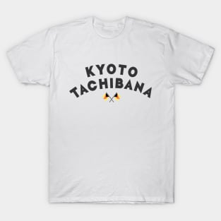 Kyoto Tachibana (black font) T-Shirt